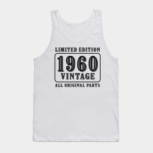 All original parts vintage 1960 limited edition birthday Tank Top